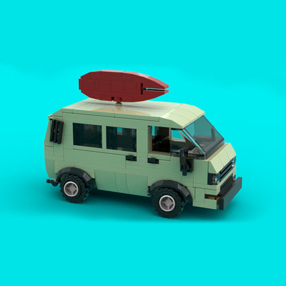 MOC-101026 Stranger Things Surfer Boy Pizza Van
