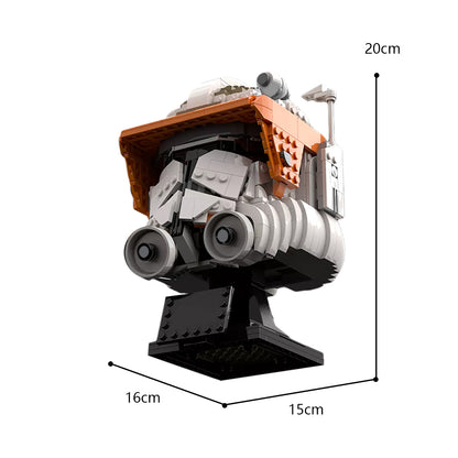 MOC-112159 Commander Cody (Helmet serie) building blocks series bricks set