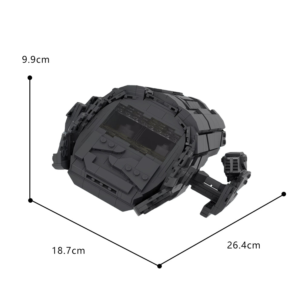 MOC-105605 Stargate Puddle Jumper buidling blocks set
