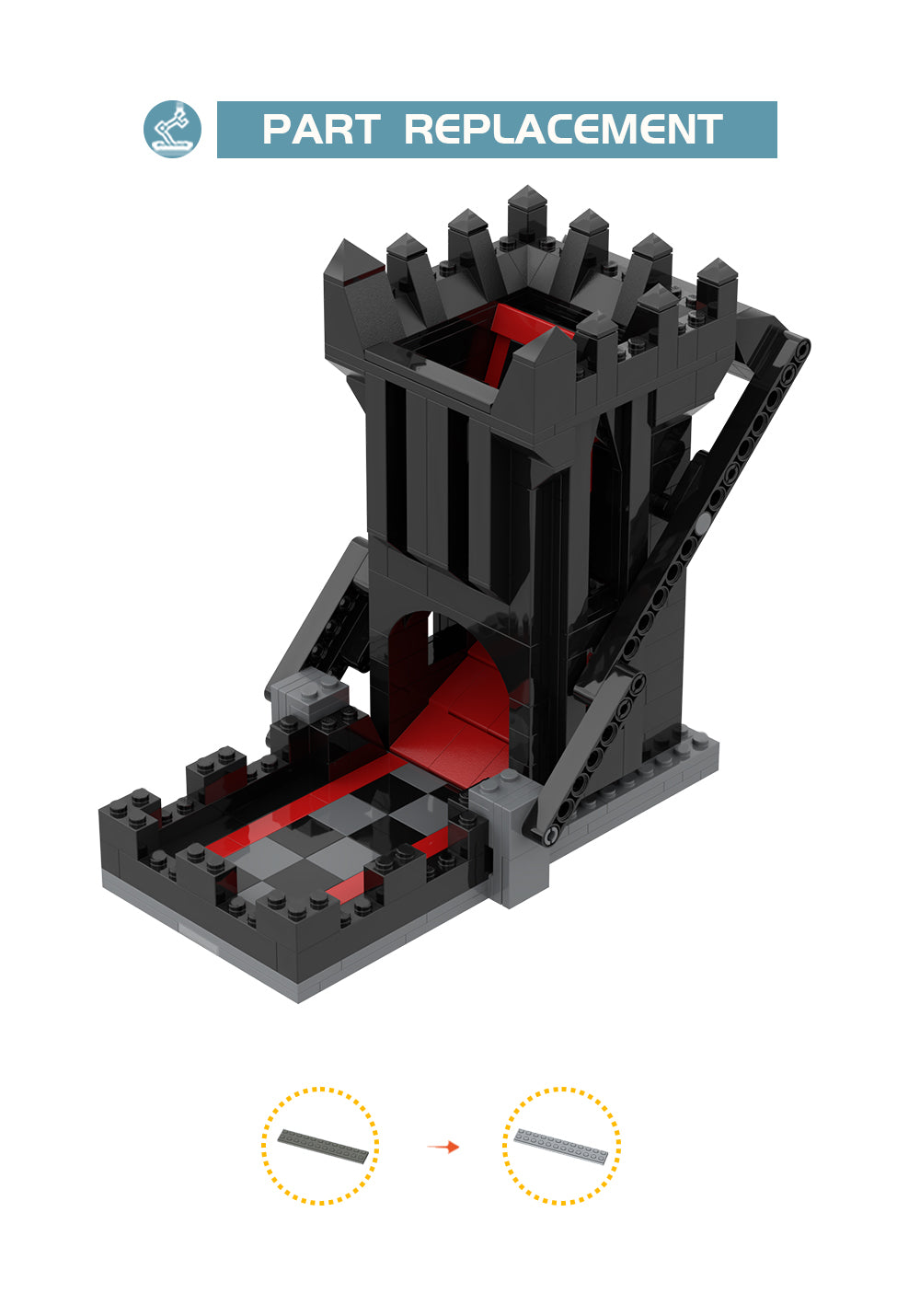 MOC-116767 Self-Loading Dice Tower v2-Dungeons &amp; Dragons