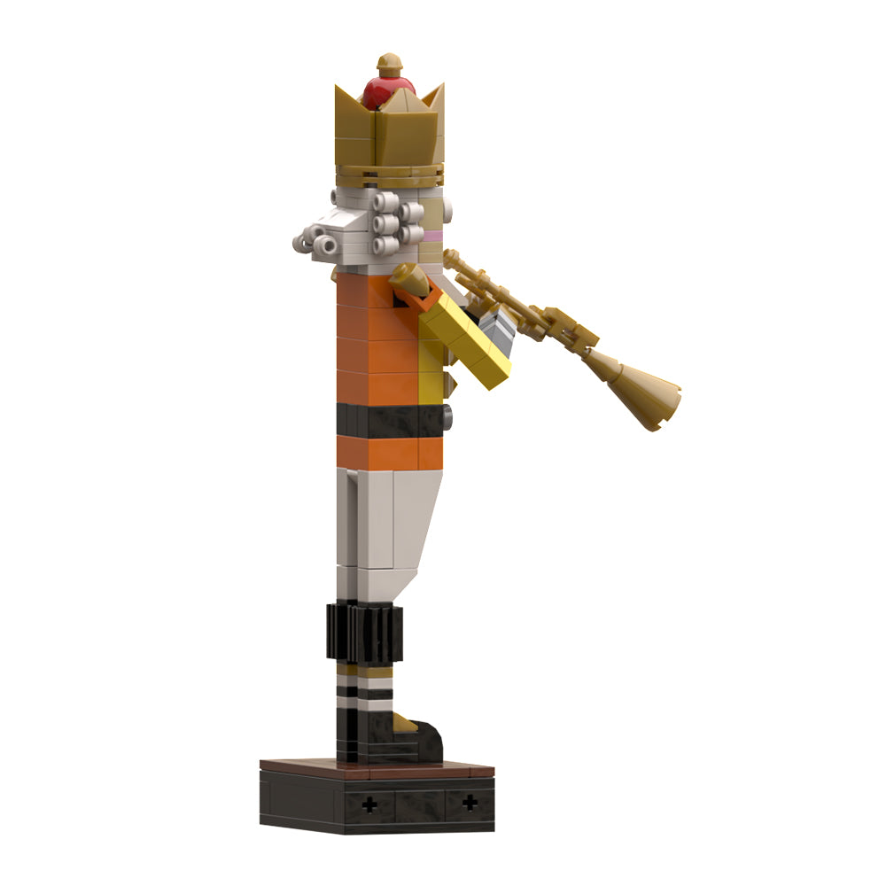 MOC The Nutcracker and the Mouse King - Trumpeter King building blocks series bricks set