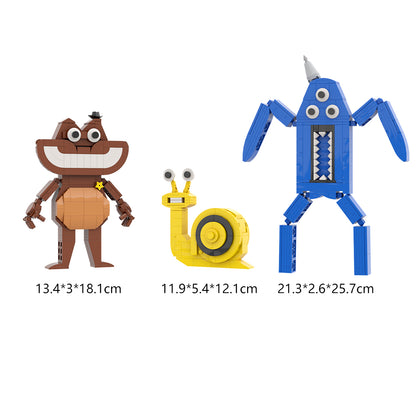 MOC Garten of Banban Slow Seline Sheriff Toadster Nabnab building blocks Banban series bricks set