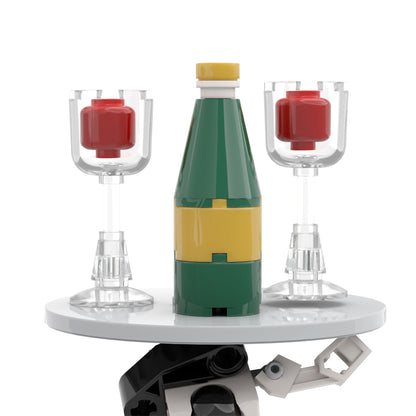 MOC Bunny Girl building blocks kit with compatible bricks