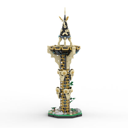 MOC-139323 Sheikah Tower from The Legend of Zelda: Breath of the Wild Sheikah Tower building blocks gaming series bricks set