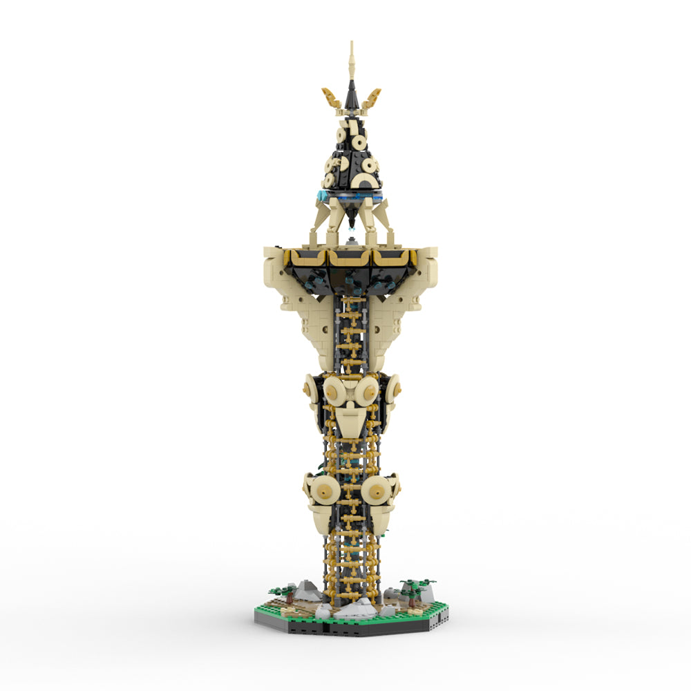 MOC-139323 Sheikah Tower from The Legend of Zelda: Breath of the Wild Sheikah Tower building blocks gaming series bricks set