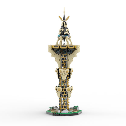 MOC-139323 Sheikah Tower from The Legend of Zelda: Breath of the Wild Sheikah Tower building blocks gaming series bricks set