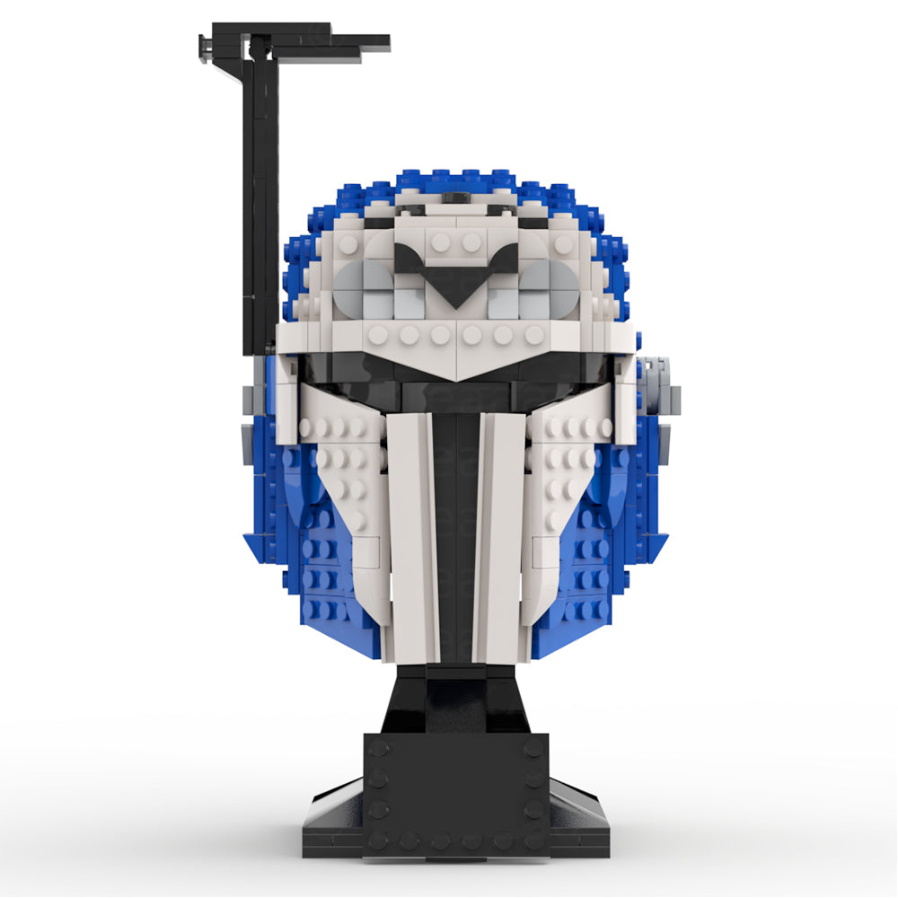 MOC-96408 Bo-Katan Kryze Helmet Collection Bo-Katan Kryze building blocks Star Wars series bricks set