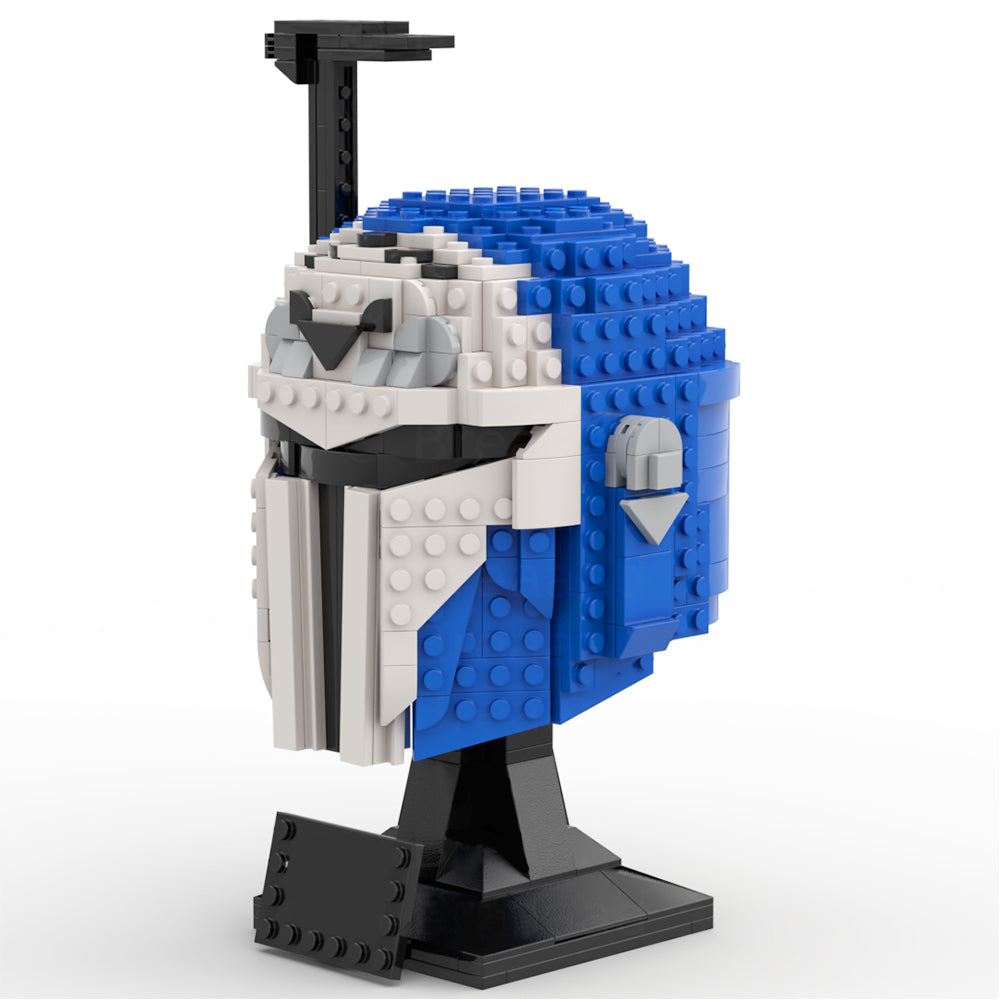 MOC-96408 Bo-Katan Kryze Helmet Collection Bo-Katan Kryze building blocks Star Wars series bricks set