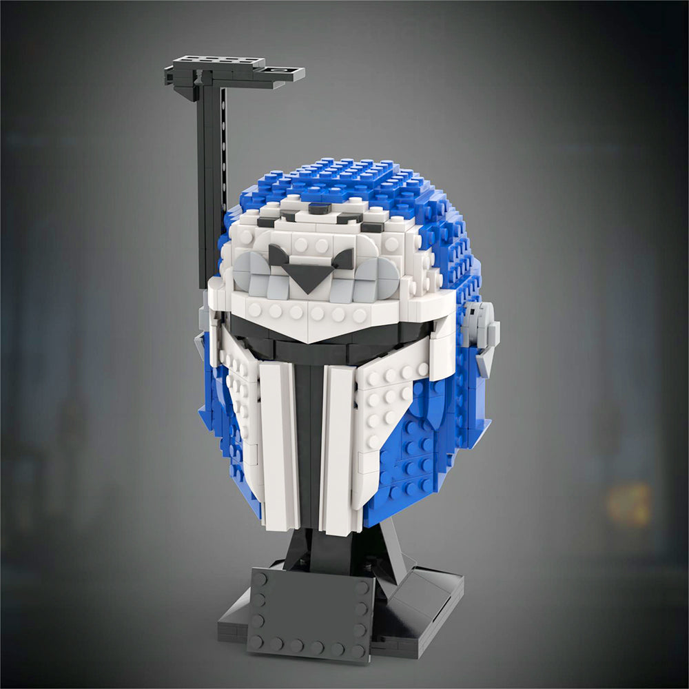 MOC-96408 Bo-Katan Kryze Helmet Collection Bo-Katan Kryze building blocks Star Wars series bricks set