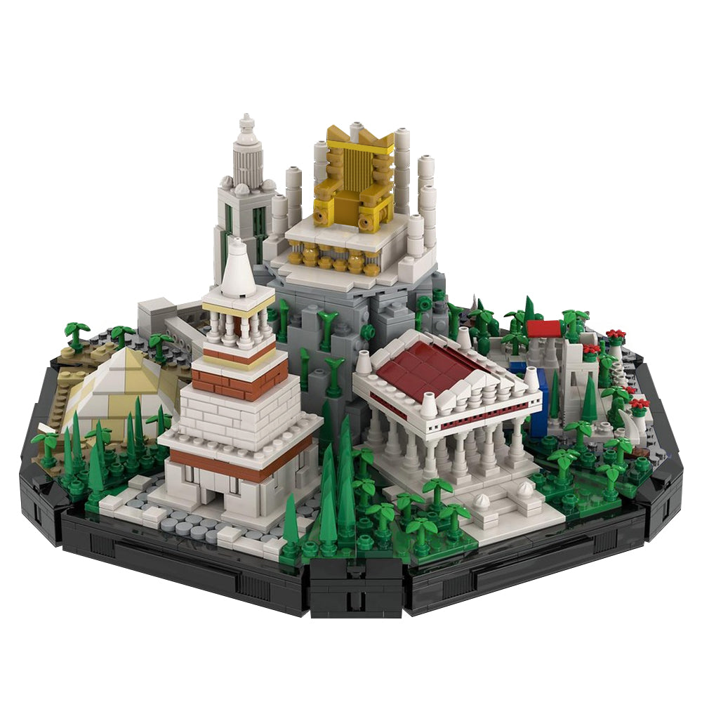 MOC-139202 zeus statue lego great pyramid of giza hanging garden