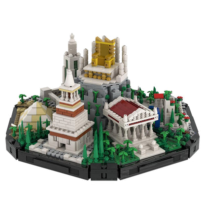 MOC-139202 zeus statue lego great pyramid of giza hanging garden