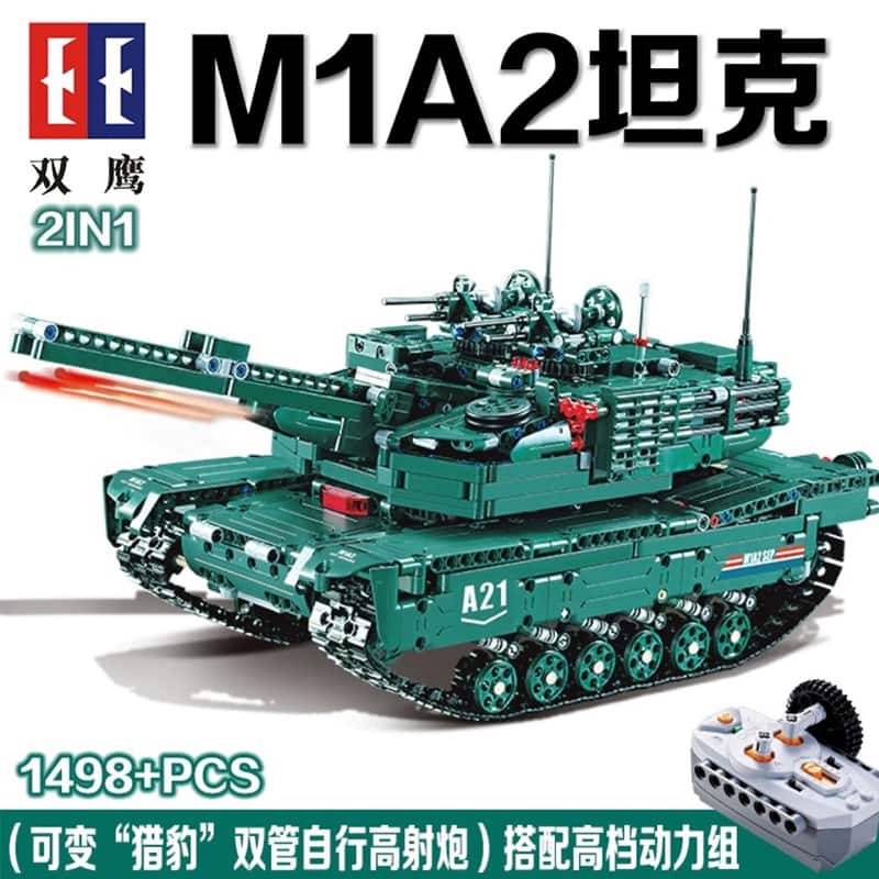 CADA C61001 WW2 M1A2 Abrams Main Battle Tank