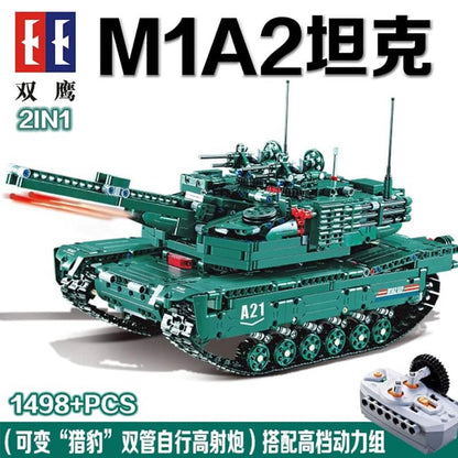CADA C61001 WW2 M1A2 Abrams Main Battle Tank