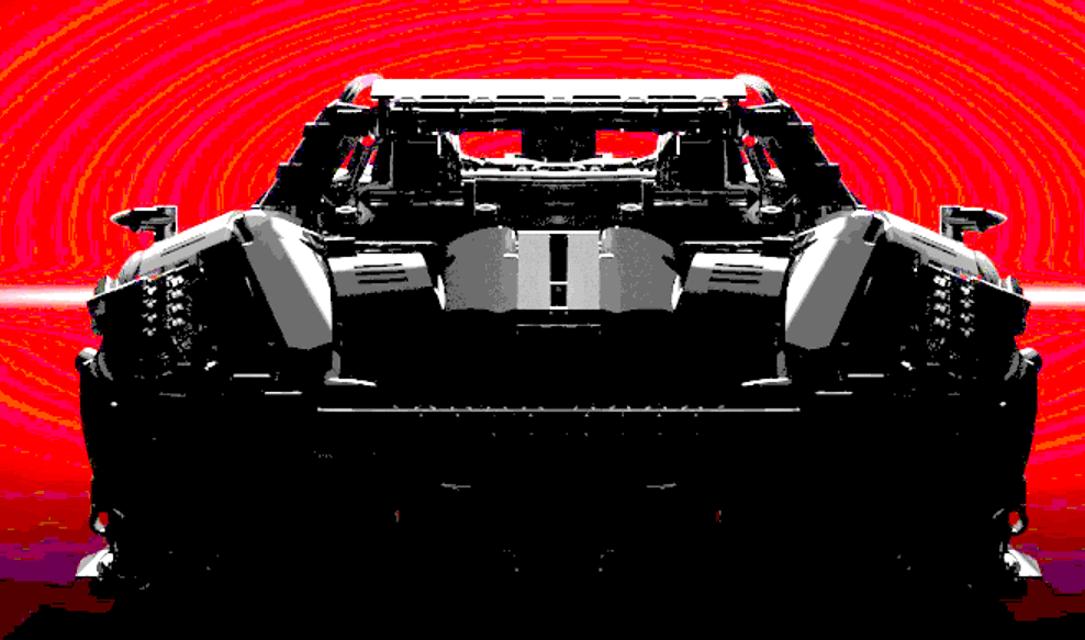 CADA C61042 MOC The 2020 Ferrari 488 Pista by brunojj1 1 8