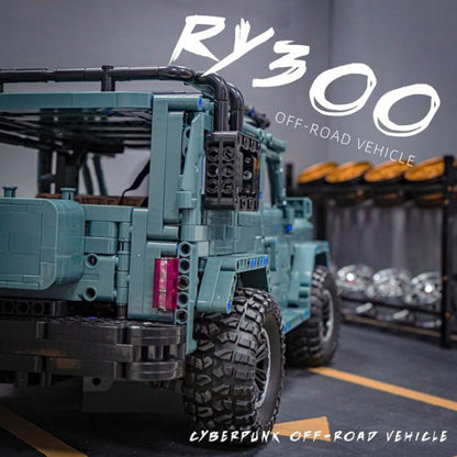 CaCo C009 Moc Technic RY300 SUVS Car With Motor Model Building Blocks 2627pcs Toys From China.