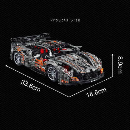 CaCo C013Technic Moc Static version Dynamic version 1:14 Sports Car Building Blocks 1142pcs Bricks Toys From China.