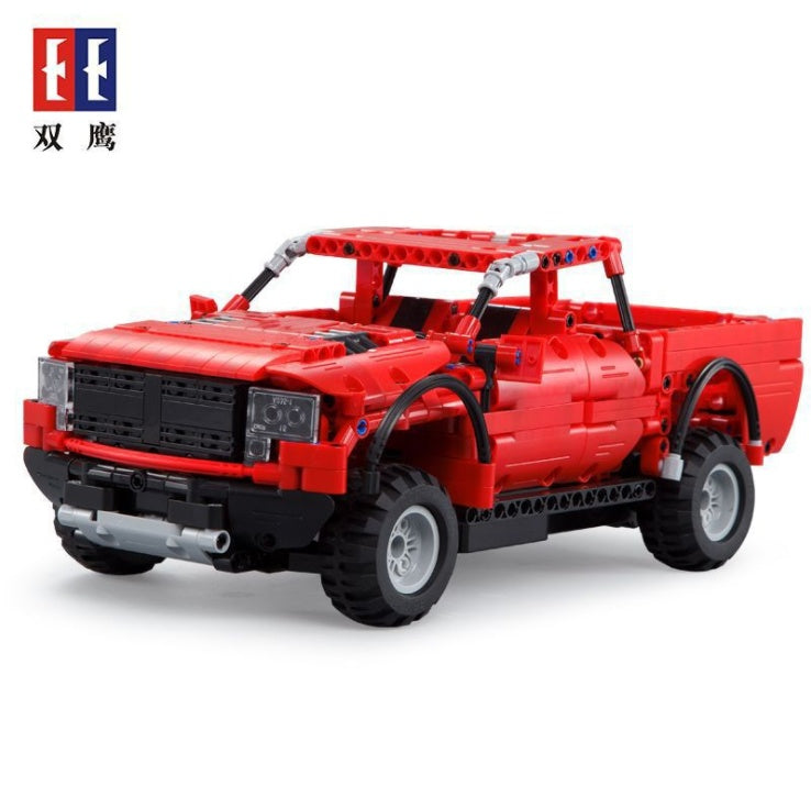 CADA C51005 549Pcs 2.4Ghz Remote Control Cars Toy SUV Electric Red Pickup Trucks Vehicle Building Blocks Toys From China