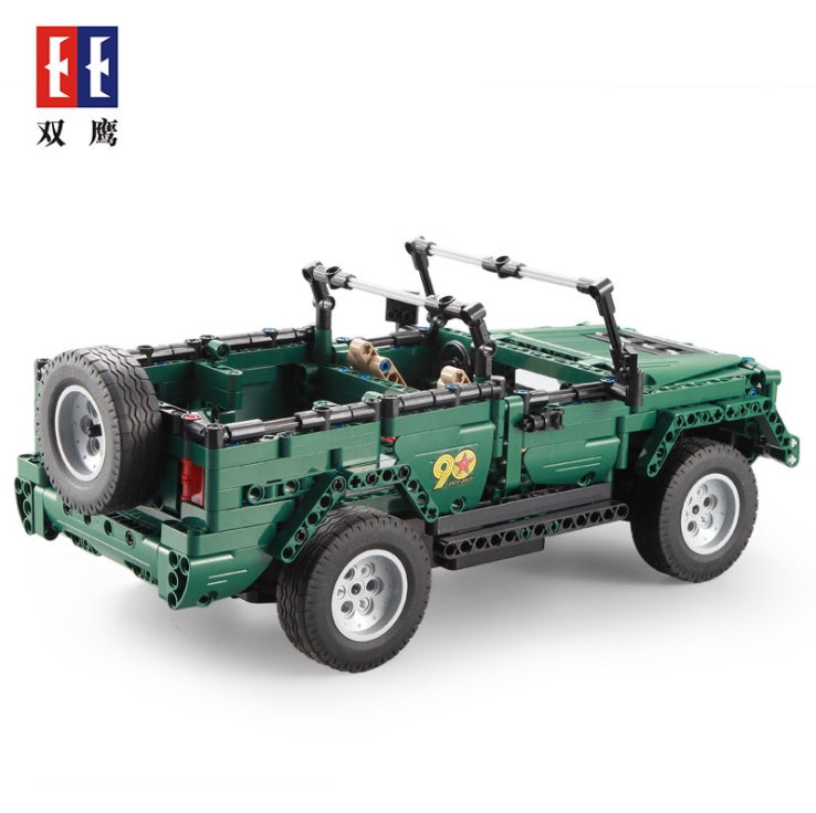 CADA C51015 Technic Series Military Remote Control RC Jeep Truck Car Building Blocks Toys 561Pcs from China