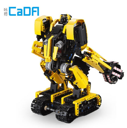 CADA C51026 Rock Man Robot Car DIY Building Block Bricks Toy Gift from China