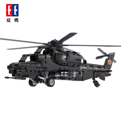 CADA C61005 Technic Remote control WZ-10 Helicopter building blocks 990pcs bricks Toys For Gift ship from China