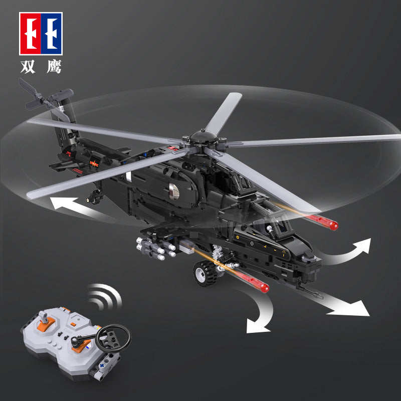 CADA C61005 Technic Remote control WZ-10 Helicopter building blocks 990pcs bricks Toys For Gift ship from China