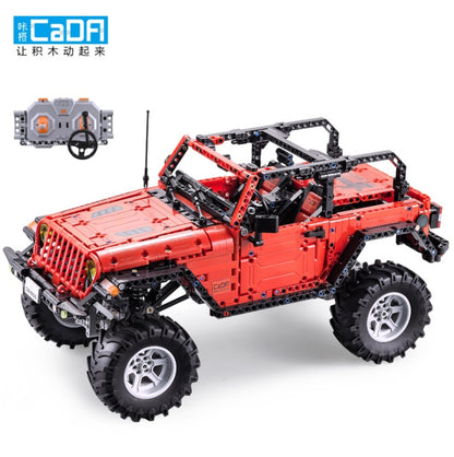 CADA C61006 1941Pcs Techinic Series RC 2.4G Jeep  Rubicon Building Blocks Battery Motor Vehicle Bricks Toys for Kids From China