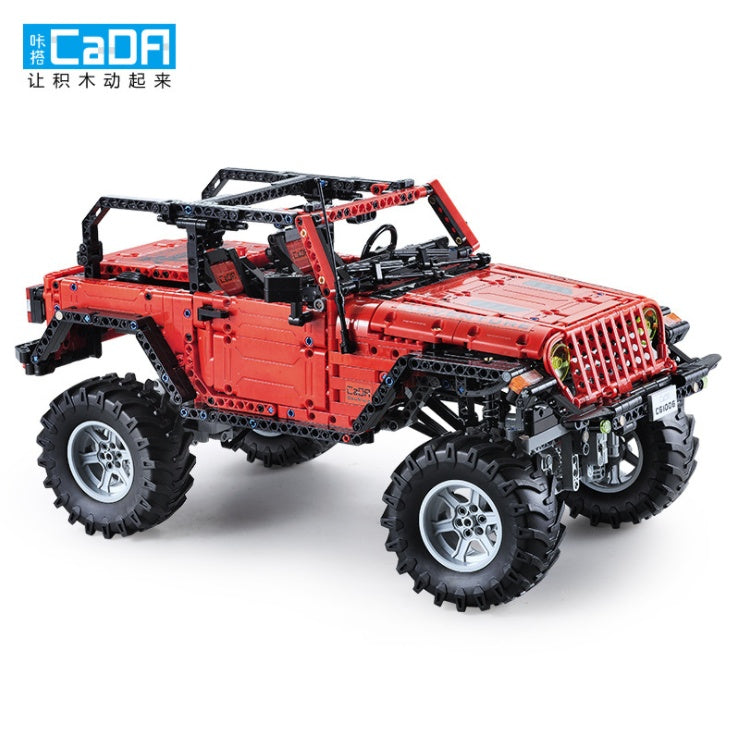 CADA C61006 1941Pcs Techinic Series RC 2.4G Jeep  Rubicon Building Blocks Battery Motor Vehicle Bricks Toys for Kids From China