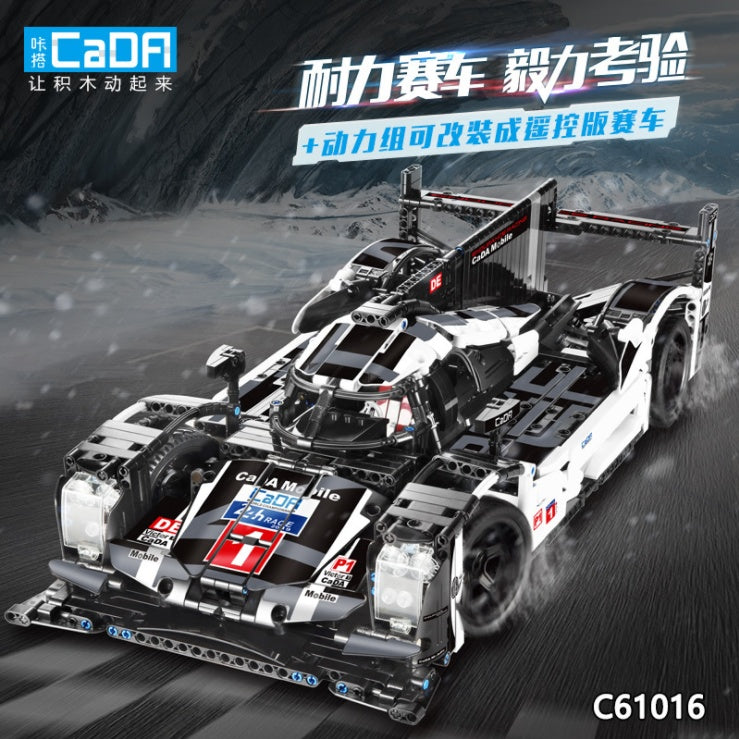 CADA C61016 1586PCS Technology 919 Sports-car Building Blocks Toy From China