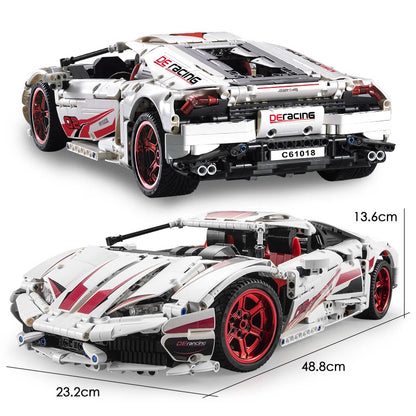 CADA C61018 1696PCS Lambor ghinied  Huracan LP 610 Super-Car Building Blocks Toy From China