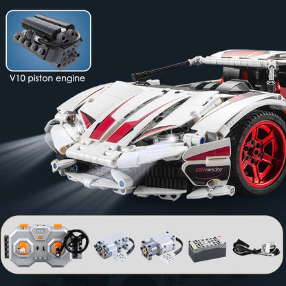 CADA C61018 1696PCS Lambor ghinied  Huracan LP 610 Super-Car Building Blocks Toy From China