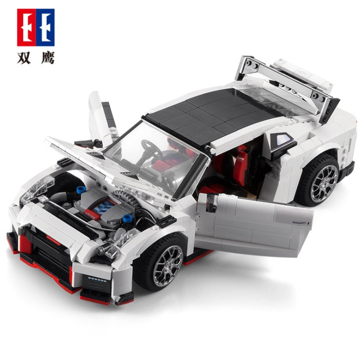 CADA C61020 1322PCS GTR R35 Super Car Building Blocks Toy From China