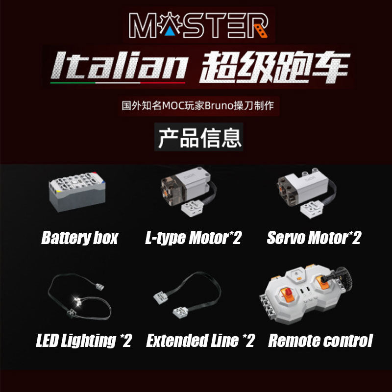 CADA C61042 Technic Series Master 488 Building Blocks 3229pcs Bricks Ship From USA 3-7 Days Delivery