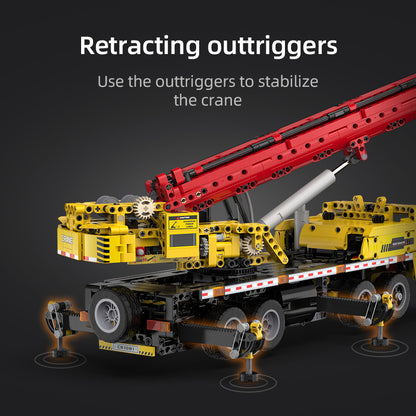 CADA C61081 Technic Functional Remote Control Crane Truck Building Blocks 1831pcs Bricks Toys From Europe 3-7 Days Delivery