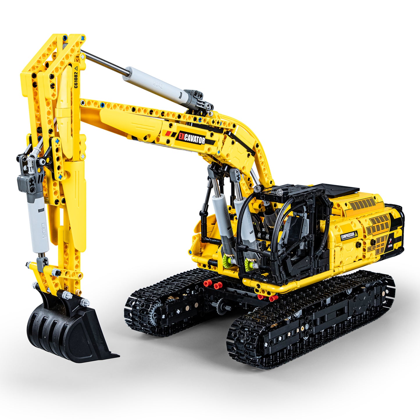CADA C61082W Fully Functional Excavator Vehicle Model Building Blocks 1702pcs Bricks Assembly Toy Gift Ship From China.