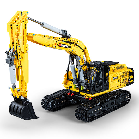 CADA C61082W Fully Functional Excavator Vehicle Model Building Blocks 1702pcs Bricks Assembly Toy Gift Ship From China.