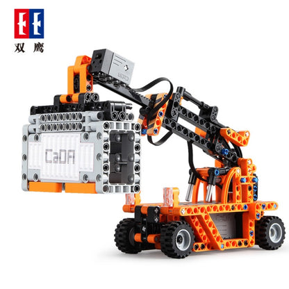 CADA C71002 Smart Technic Port Engineering Vehicle City Car Building Blocks Motor Bricks Toys 634 Pcs Compatible DIY Creator Series From China