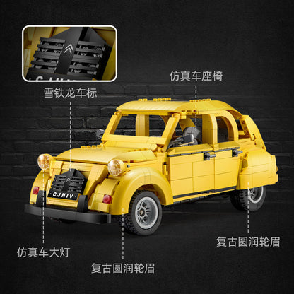 CADA 61026 Technic Citroën 2CV 1:12 Building block model 1235pcs Toys For Gift ship from China