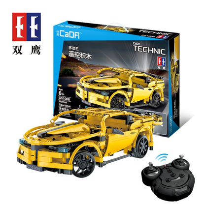 CADA C51008  419pcs DoubleE Electric Remote Control Building Block Car Series Super Car Racing Toy Gift From China