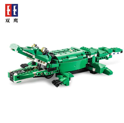 CADA C51035 435PCS Technic Remote Control Blast Dragon & Crocodile Children's Building Block Toys From China