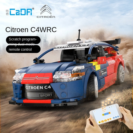 CADA C51078 MOC Technic Remote Control 2008 "Citroen "C4 WRC Building Blocks 329pcs Bricks Toys Ship From China.