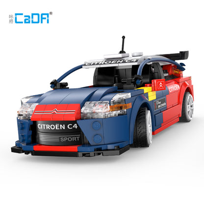CADA C51078 MOC Technic Remote Control 2008 "Citroen "C4 WRC Building Blocks 329pcs Bricks Toys Ship From China.