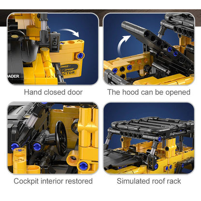 CADA C52028 Technical Model 1:18 Defender Off-Roader building blocks 389pcs bricks toys without Motor ship from China.