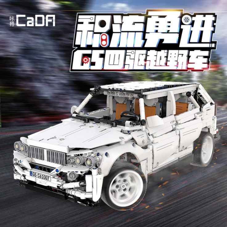 CADA C61007 2208PCS G5 Four-Wheel Drive Off-Road Vehicle Building Blocks Toy From China