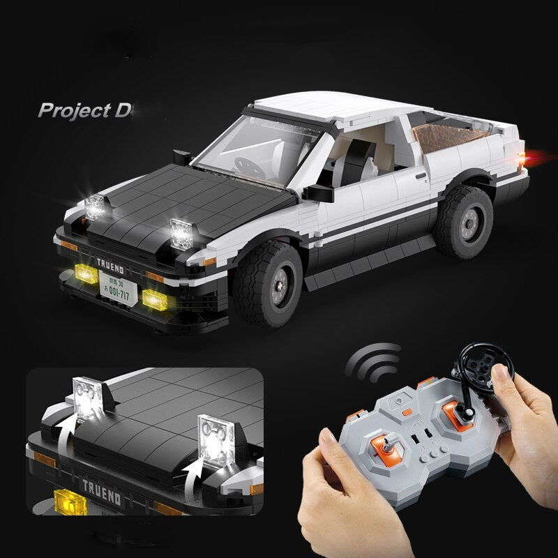 CADA C61024 MOC Technical Racers AE96 Trueno Car model building Blocks 1234pcs bricks toys ship from China.