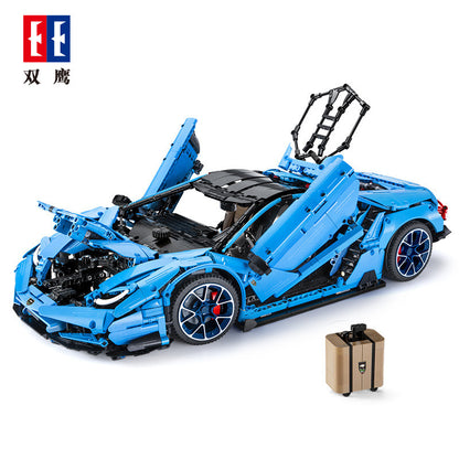 CADA C61041 Technic Mad Cow Racing Car Centenario 1:8 Hypercar Building Blocks 3842pcs Bricks Static Version Ship From Europe 3-7 Days Delivery