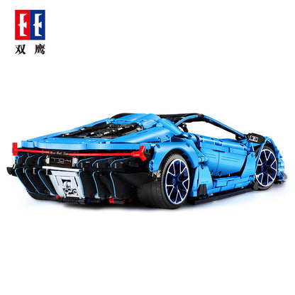 CADA C61041 Technic Mad Cow Racing Car Centenario 1:8 Hypercar Building Blocks 3842pcs Bricks Static Version Ship From Europe 3-7 Days Delivery