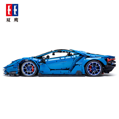 CADA C61041 Technic Mad Cow Racing Car Centenario 1:8 Hypercar Building Blocks 3842pcs Bricks Static Version Ship From Europe 3-7 Days Delivery