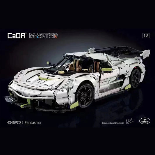 CADA C61048 Technic Static Version 1:8 Fantasma Sports Car Building Blocks 4346pcs Bricks Toys From China Delivery.