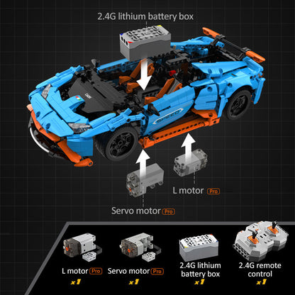 CADA C61050 Technic 'Lamborghini' Speed Cowboy 1:12 Building Blocks Model 1120pcs Toys For Gift ship from China