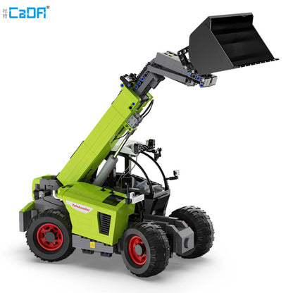 CADA C61051 MOC Technic Multi-function Loader 1:17 Building Blocks Remote Control 1469PCS Bricks Toys From Europe 3-7 Days Delivery
